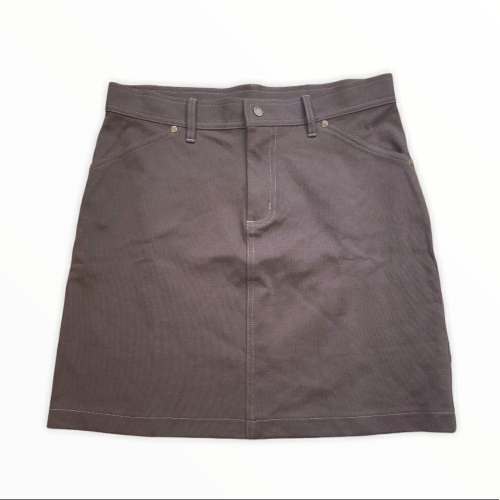 Sahalie brown A-line skirt S